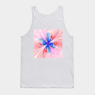 Blue butterfly Tank Top